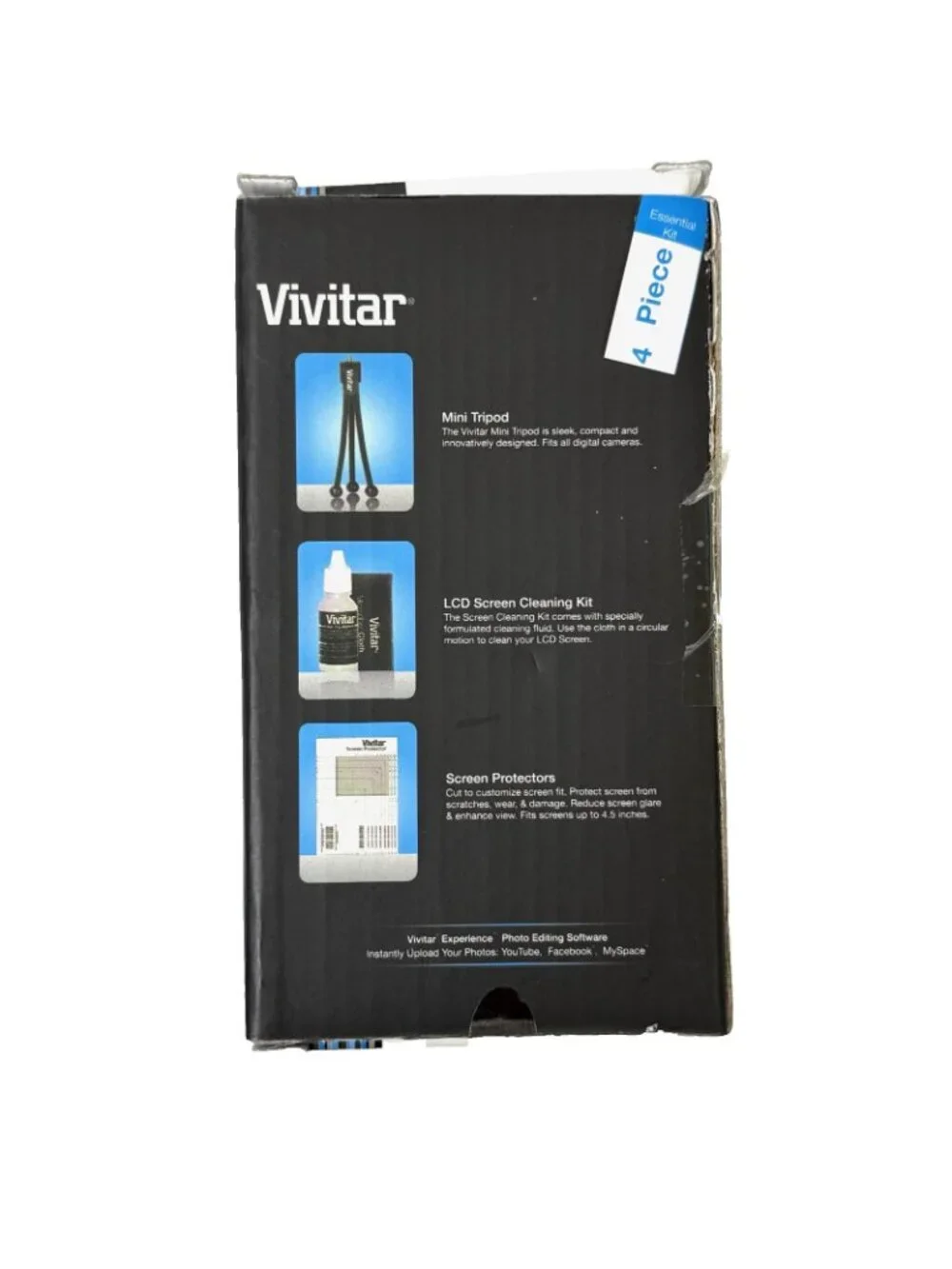 4pc Cleaning Starter Kit Tripod - Nikon COOLPIX B600 P1000 Z6 Z7 D7500 D3500